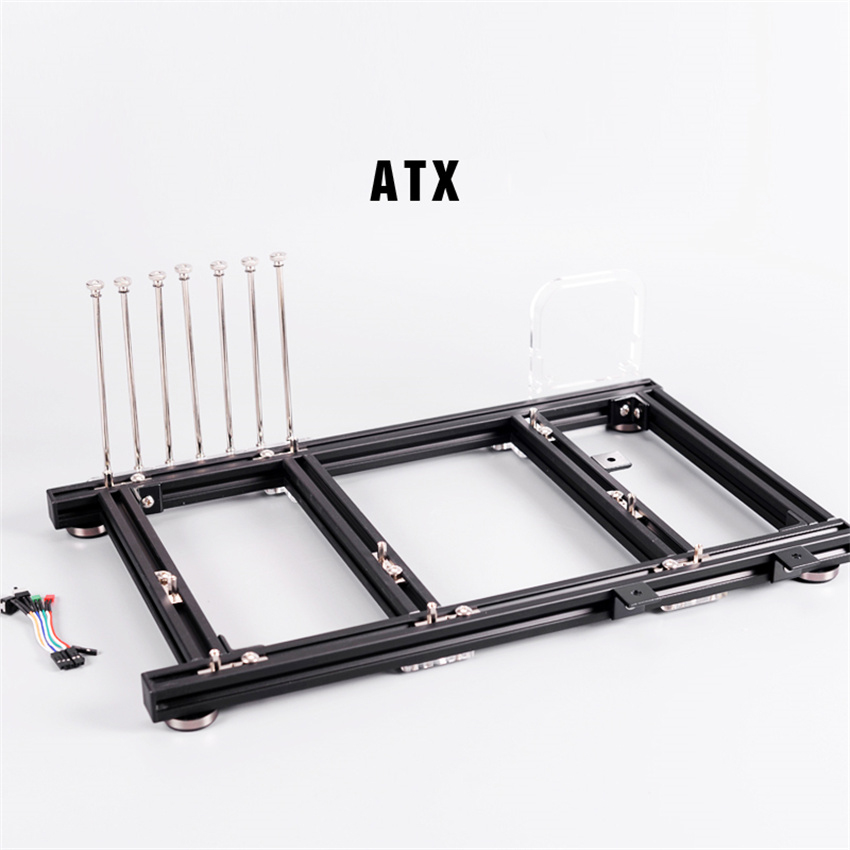 Aluminum Open Frame Test Bench Water Cooling - Banco de prueba ATX PC, carcasa